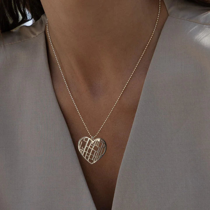 Collar personalizado con mapa