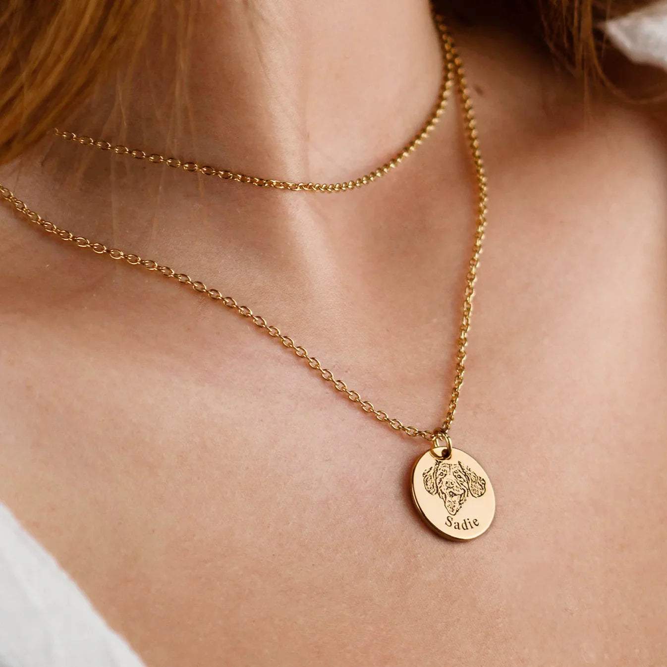 Collar personalizado con rostro de mascota